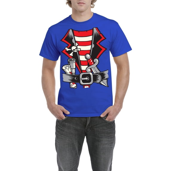 IWPF - Men's T-Shirt Short Sleeve - Pirate Costume