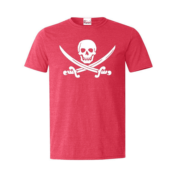 IWPF - Men's T-Shirt Short Sleeve - Pirate Flag