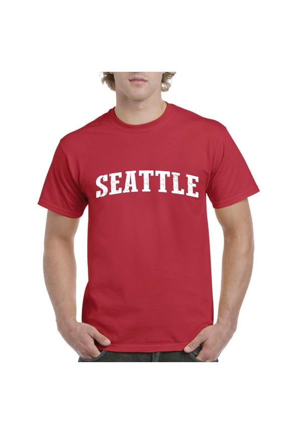 - Men's T-Shirt Short Sleeve - Seattle