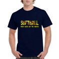 thumbnail image 1 of IWPF - Men's T-Shirt Short Sleeve - Softball Play Hard or Go Home, 1 of 3