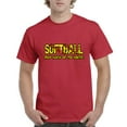 thumbnail image 1 of IWPF - Men's T-Shirt Short Sleeve - Softball Play Hard or Go Home, 1 of 3