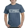 thumbnail image 1 of IWPF - Men's T-Shirt Short Sleeve - Softball with Ball, 1 of 3