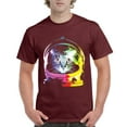 thumbnail image 1 of IWPF - Men's T-Shirt Short Sleeve - Space Cat, 1 of 3