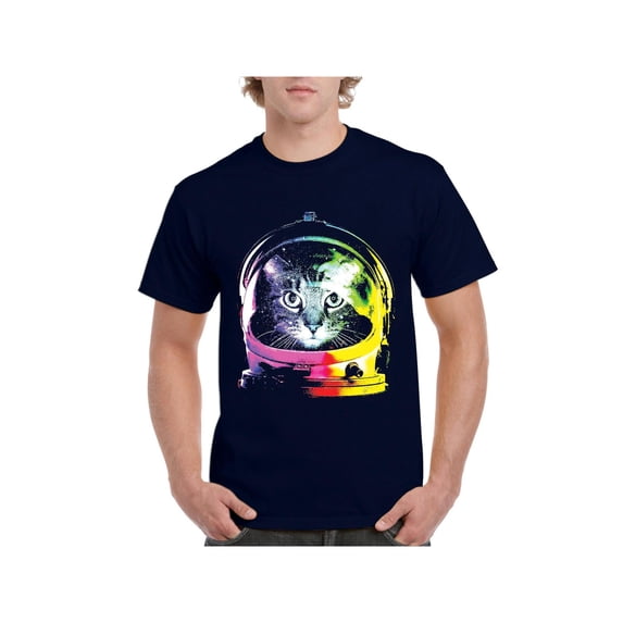 IWPF - Men's T-Shirt Short Sleeve - Space Cat
