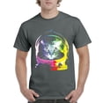 thumbnail image 1 of IWPF - Men's T-Shirt Short Sleeve - Space Cat, 1 of 3