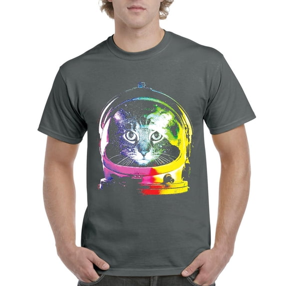IWPF - Men's T-Shirt Short Sleeve - Space Cat
