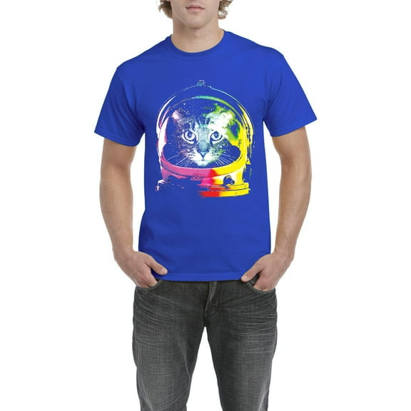 IWPF - Men's T-Shirt Short Sleeve - Space Cat