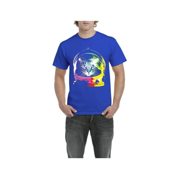 IWPF - Men's T-Shirt Short Sleeve - Space Cat