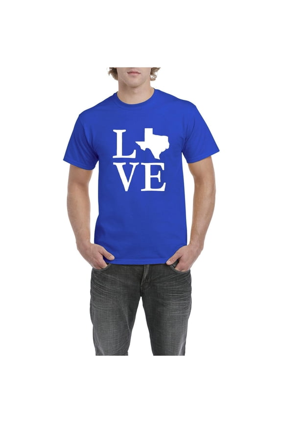 IWPF - Men's T-Shirt Short Sleeve - Texas Flag