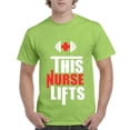 thumbnail image 1 of IWPF - Men's T-Shirt Short Sleeve - This Nurse Lifts, 1 of 3