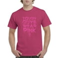 thumbnail image 1 of IWPF - Men's T-Shirt Short Sleeve - Tough Guys Wear Pink Cancer, 1 of 3