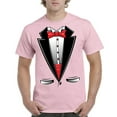 thumbnail image 1 of IWPF - Men's T-Shirt Short Sleeve - Tuxedo Prom Costume, 1 of 3