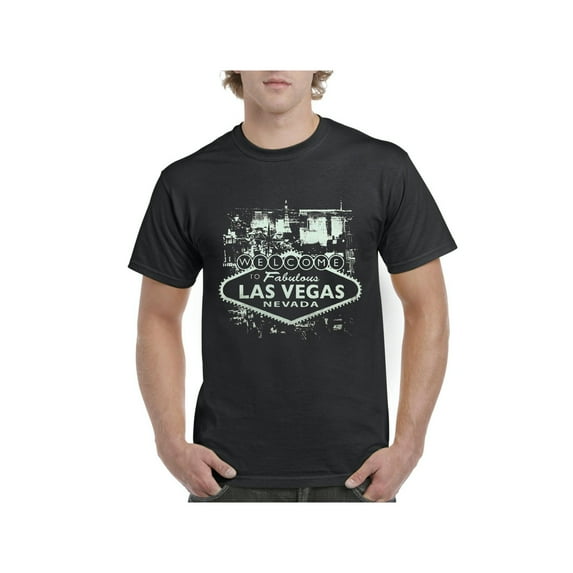 IWPF - Men's T-Shirt Short Sleeve - Welcome to Las Vegas Nevada