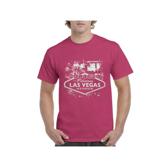 IWPF - Men's T-Shirt Short Sleeve - Welcome to Las Vegas Nevada