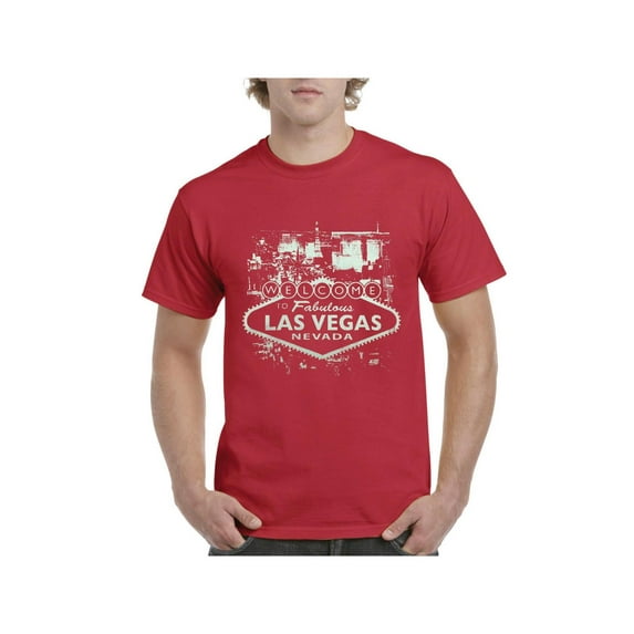 IWPF - Men's T-Shirt Short Sleeve - Welcome to Las Vegas Nevada