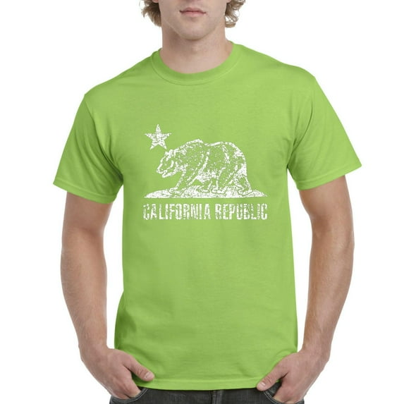 IWPF - Men's T-Shirt Short Sleeve, up to Men Size 5XL - California Bear