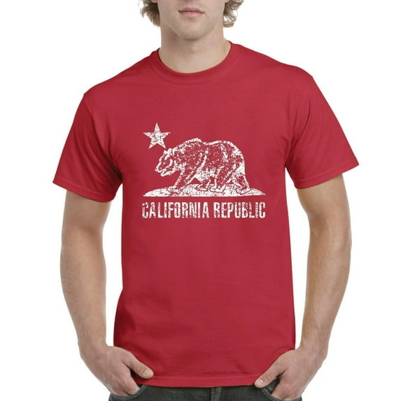 IWPF - Men's T-Shirt Short Sleeve, up to Men Size 5XL - California Bear