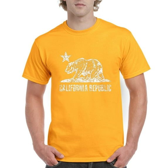 IWPF - Men's T-Shirt Short Sleeve, up to Men Size 5XL - California Bear