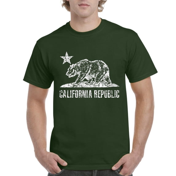 IWPF - Men's T-Shirt Short Sleeve, up to Men Size 5XL - California Cali