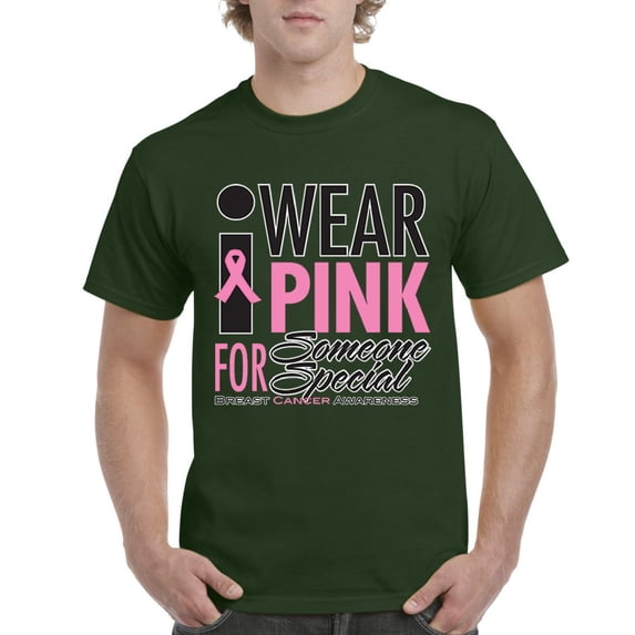 IWPF - Men's T-Shirt Short Sleeve - I Wear Pink for Someone Special