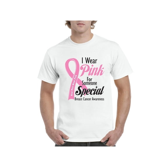IWPF - Men's T-Shirt Short Sleeve, up to Men Size 5XL - I Wear Pink for Someone Special