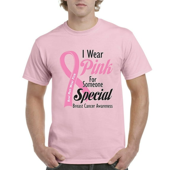 IWPF - Men's T-Shirt Short Sleeve - I Wear Pink for Someone Special