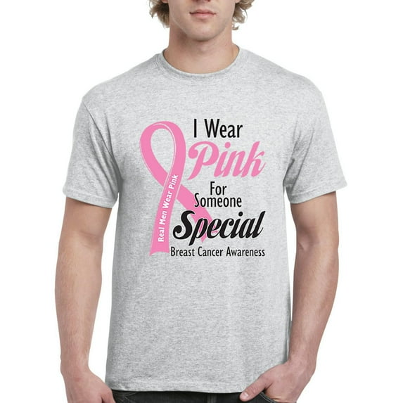 IWPF - Men's T-Shirt Short Sleeve, up to Men Size 5XL - I Wear Pink for Someone Special