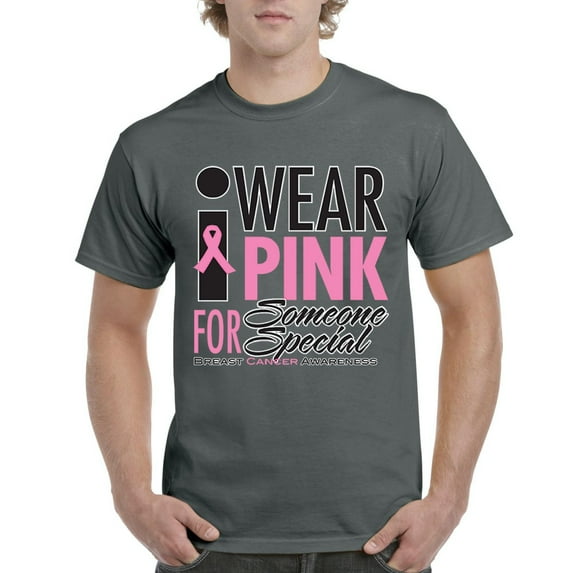 IWPF - Men's T-Shirt Short Sleeve, up to Men Size 5XL - I Wear Pink for Someone Special