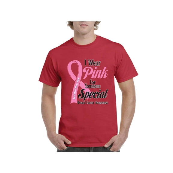 IWPF - Men's T-Shirt Short Sleeve - I Wear Pink for Someone Special