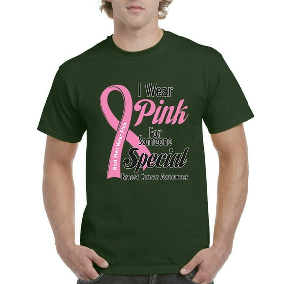 IWPF - Men's T-Shirt Short Sleeve - I Wear Pink for Someone Special