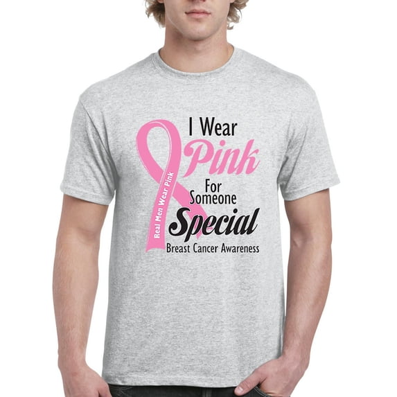 IWPF - Men's T-Shirt Short Sleeve - I Wear Pink for Someone Special
