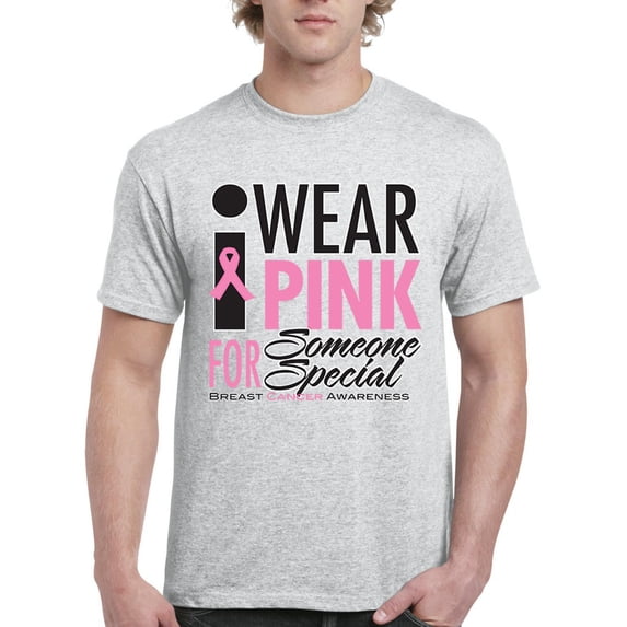 IWPF - Men's T-Shirt Short Sleeve - I Wear Pink for Someone Special