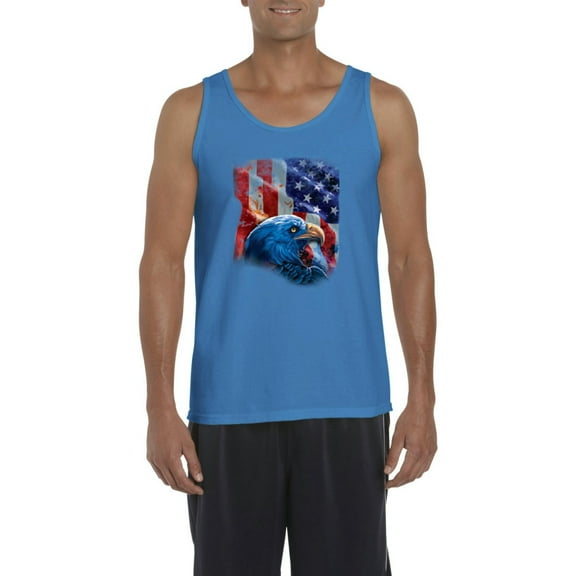 IWPF - Men's Tank Top for Men - American Flag 4th of July