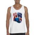 thumbnail image 1 of IWPF - Men's Tank Top for Men - American Flag 4th of July, 1 of 5