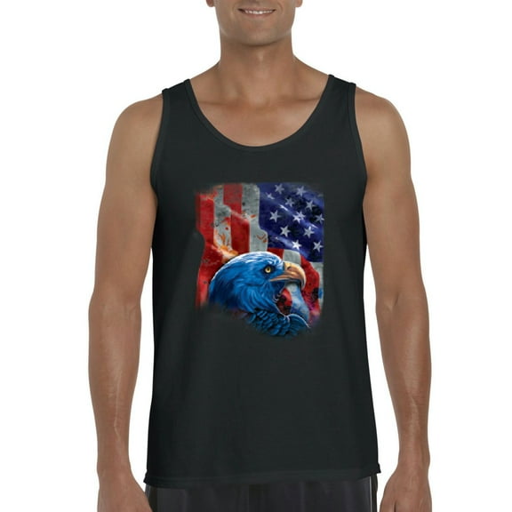 IWPF - Men's Tank Top for Men - American Flag 4th of July