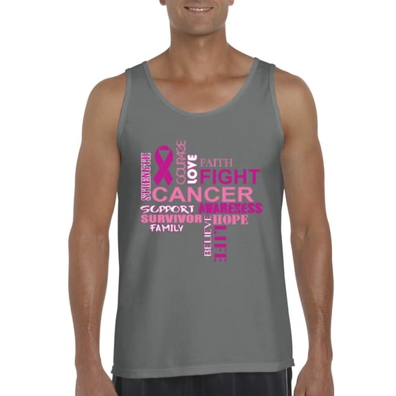IWPF - Men's Tank Top for Men - Fight Breast Cancer