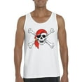 thumbnail image 1 of IWPF - Men's Tank Top for Men - Jolly Roger Skull & Crossbones, 1 of 5