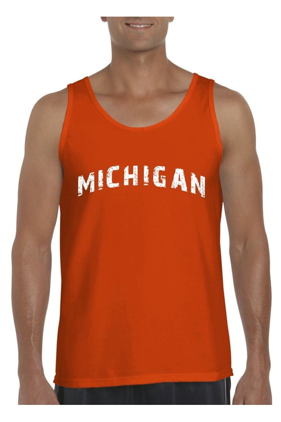 - Men's Tank Top for Men - Michigan