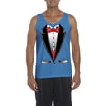 thumbnail image 1 of IWPF - Men's Tank Top for Men - Tuxedo Prom Costume, 1 of 5