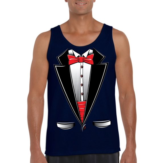 IWPF - Men's Tank Top for Men - Tuxedo Prom Costume