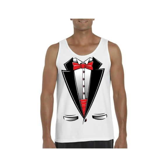 IWPF - Men's Tank Top for Men - Tuxedo Prom Costume