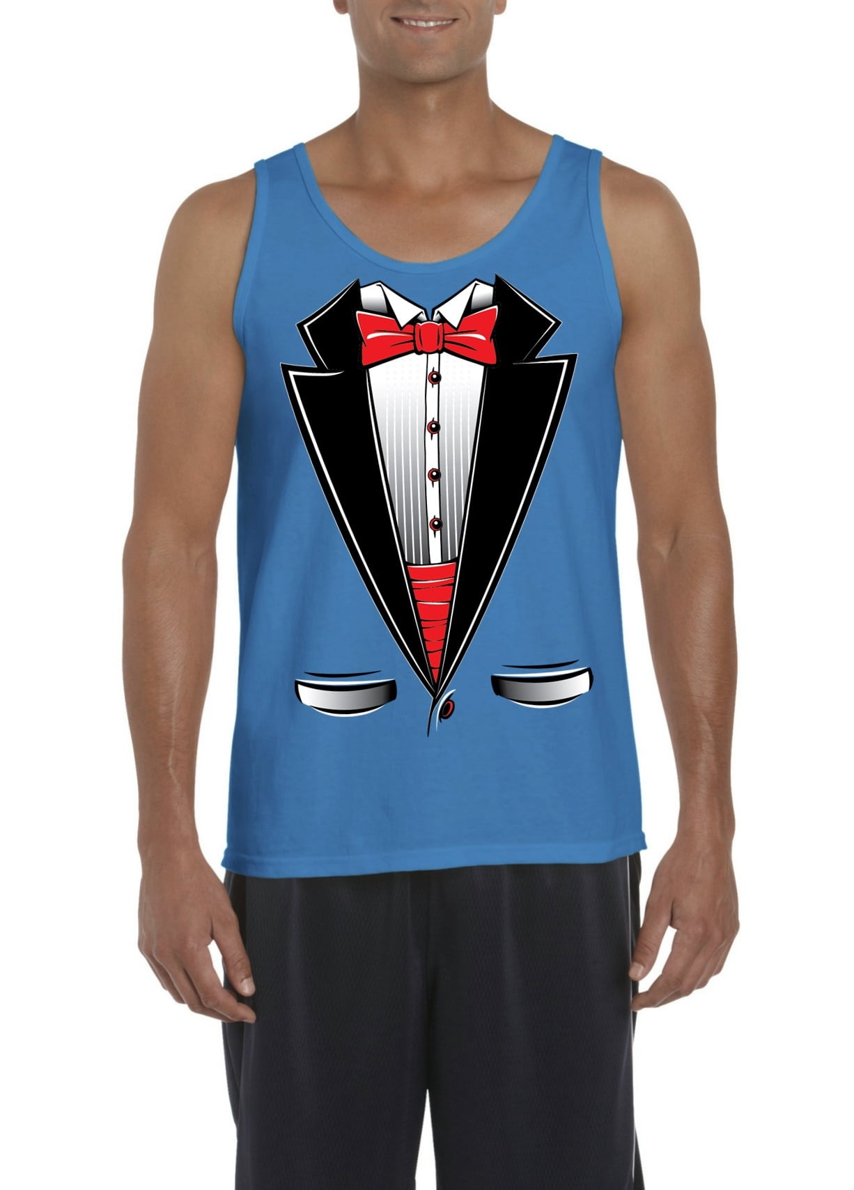 Prom Tank IWPF - Men's Tank Top for Men - Tuxedo Prom Costume - Walmart.com