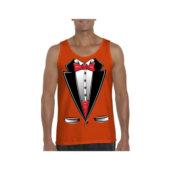 IWPF - Men's Tank Top for Men - Tuxedo Prom Costume