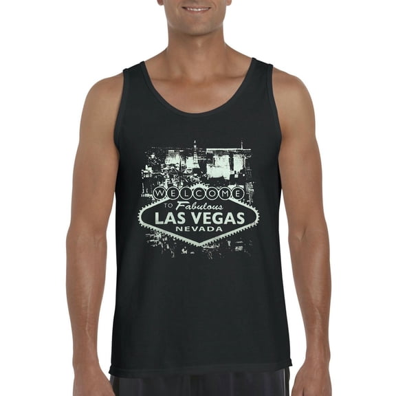 IWPF - Men's Tank Top for Men - Welcome to Las Vegas Nevada