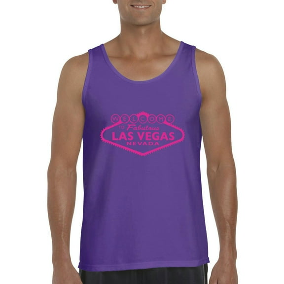 IWPF - Men's Tank Top for Men - Welcome to Las Vegas Nevada