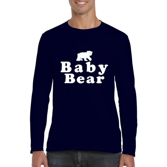 IWPF - Mens Long Sleeve T-Shirts - Baby Bear