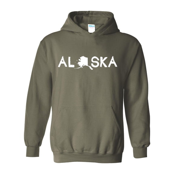 IWPF - Mens Plus Sweatshirts and Hoodies - Alaska