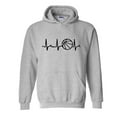 thumbnail image 1 of IWPF - Mens Plus Sweatshirts and Hoodies - Basketball Heartbeat, 1 of 5