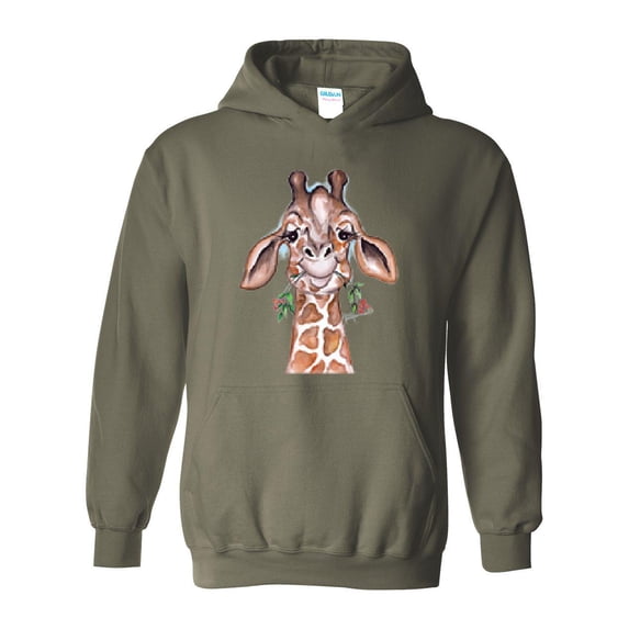 IWPF - Mens Plus Sweatshirts and Hoodies - Giraffe