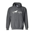 thumbnail image 1 of IWPF - Mens Plus Sweatshirts and Hoodies - Horse Riding Gift Horses, 1 of 5
